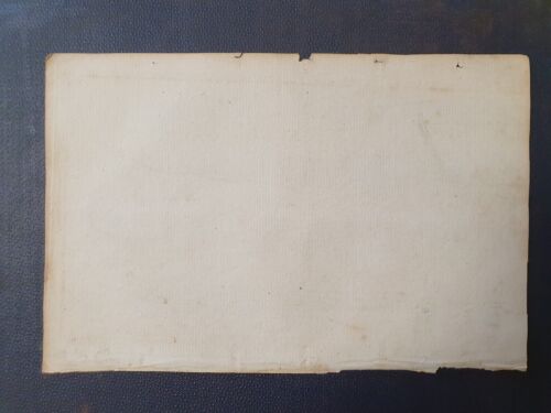 Antique Map Plan Fort Ville Marie Montreal Canada Benjamin Cole 1758 - Picture 3 of 3