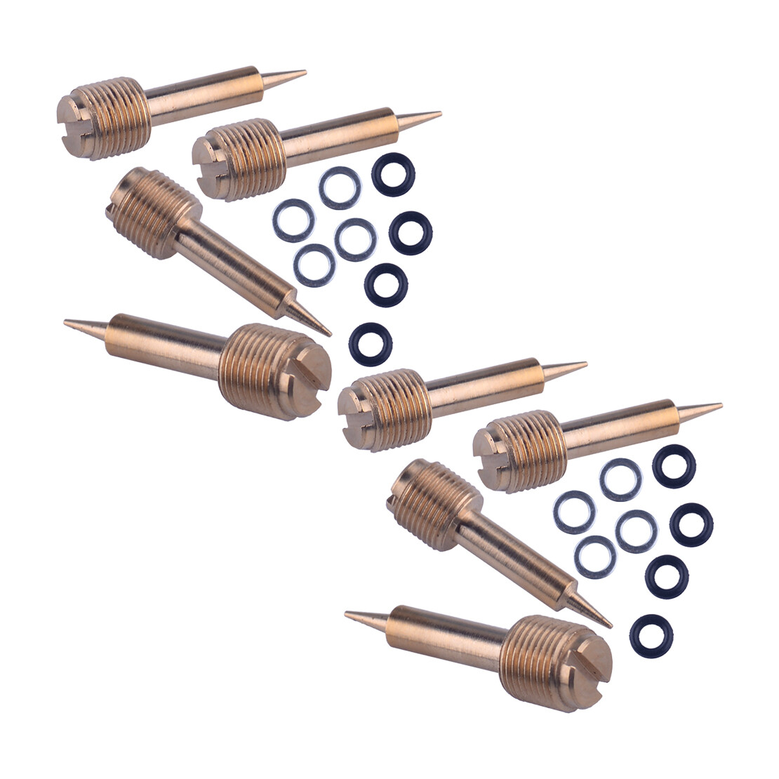 8x Carburetor Carb Pilot Mixture Screw fit for Suzuki VS800 VX800