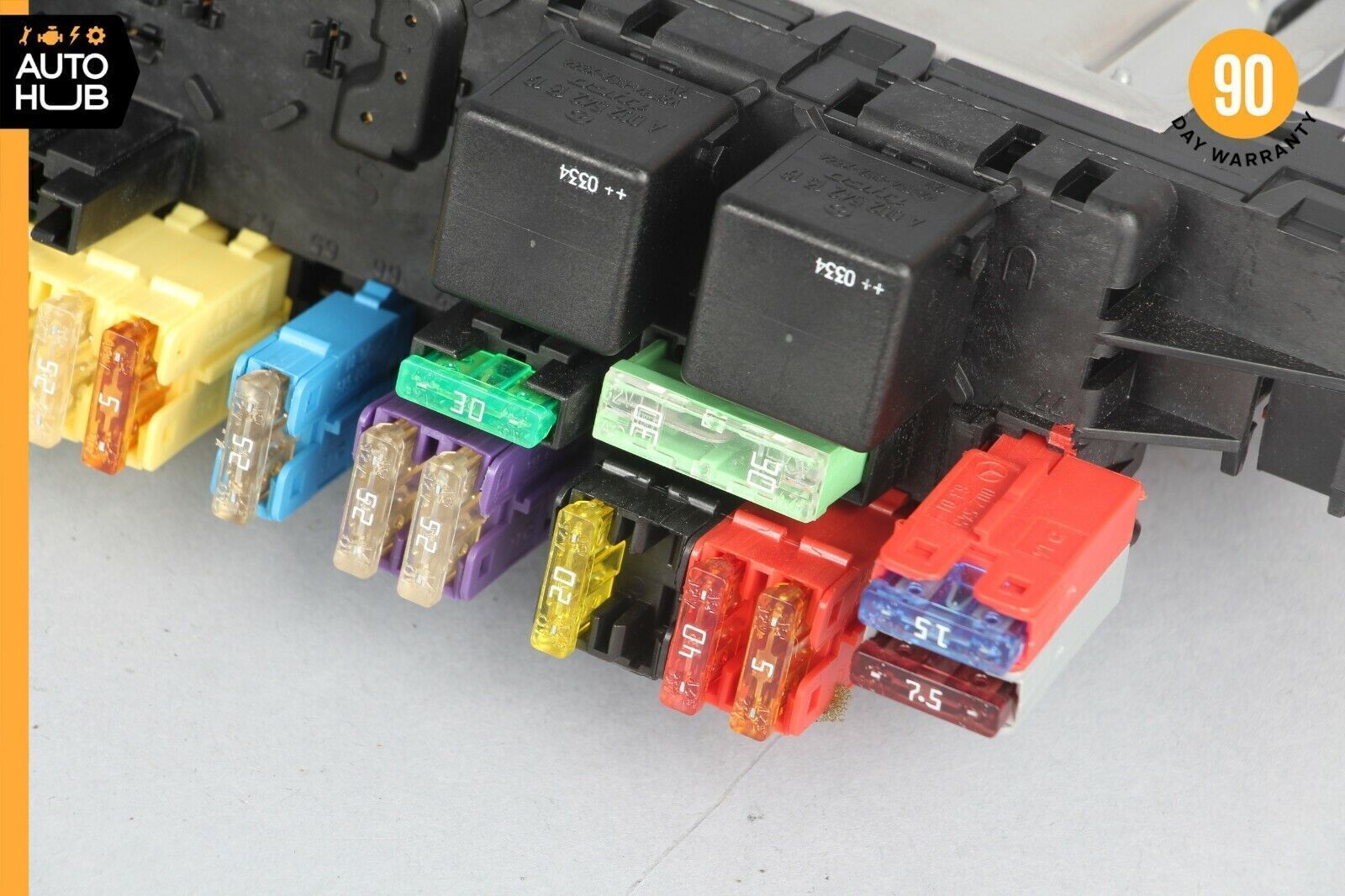 03-12 Mercedes R230 SL500 SL550 SL55 AMG Rear SAM Fuse Box Relay Module OEM