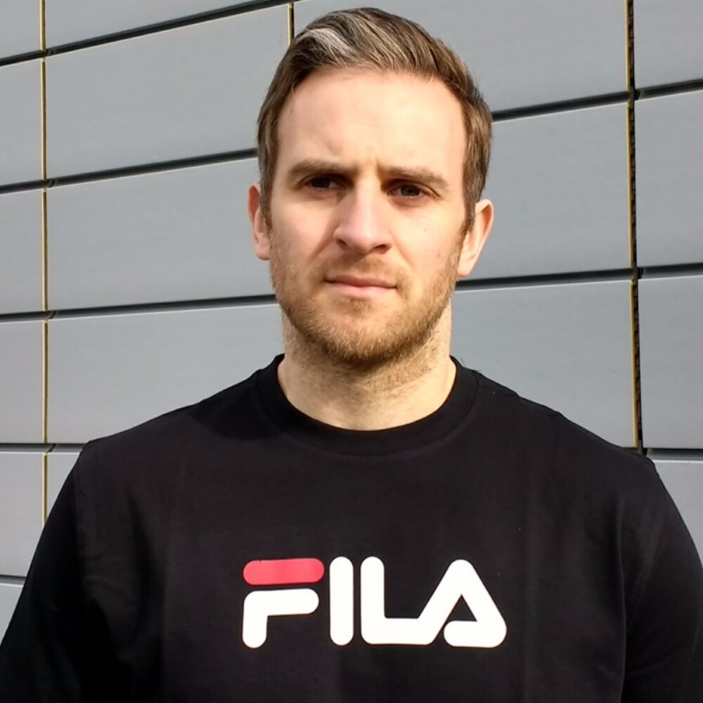 Men Fila Black Line T shirt