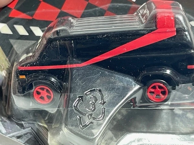 2002 Racing Champions A-TEAM 1983 GMC Van, Black, 1/64 - Image 3 of 3