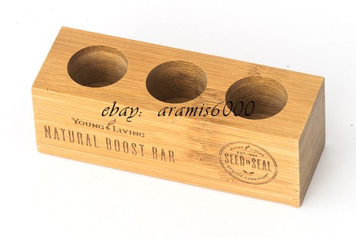 Barra de bambú Young Living, soporte para aceite esencial, nuevo, raro - Imagen 4 de 4