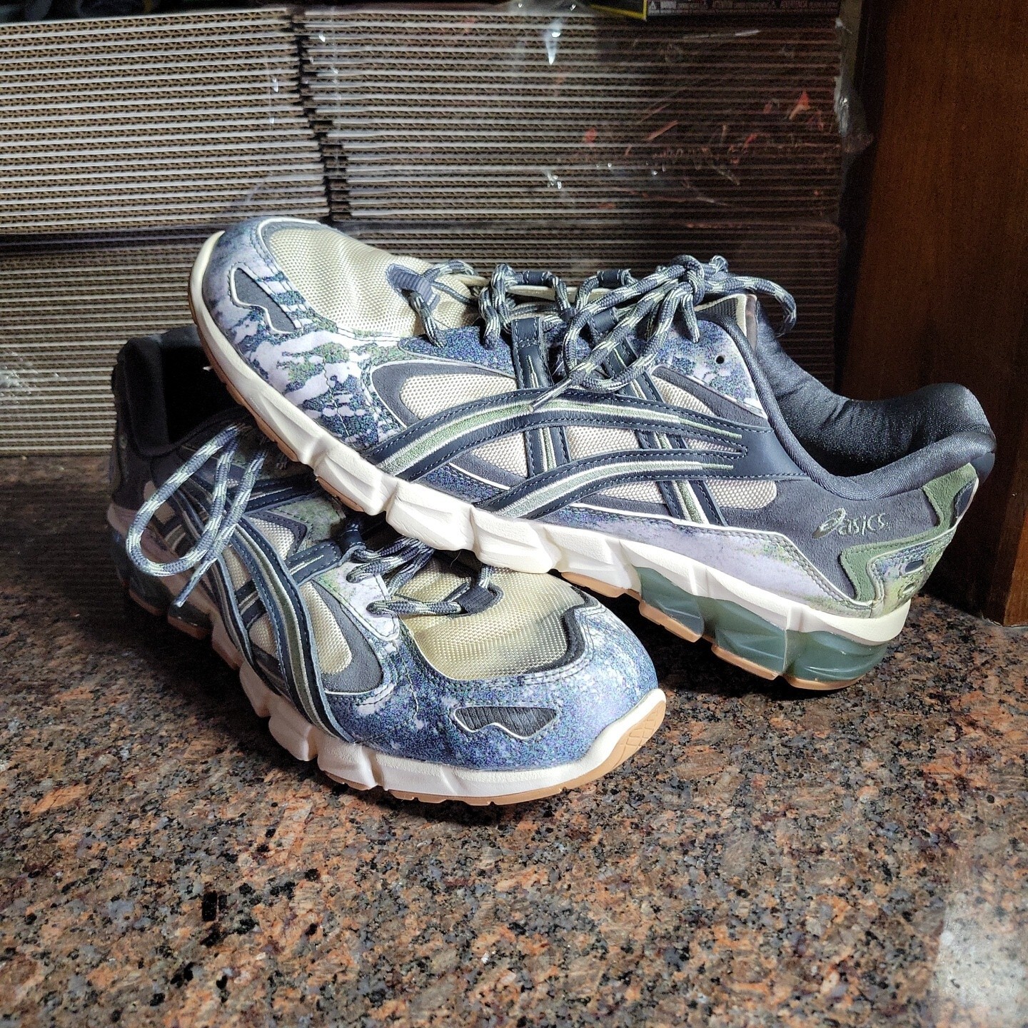 asics gel kayano camo
