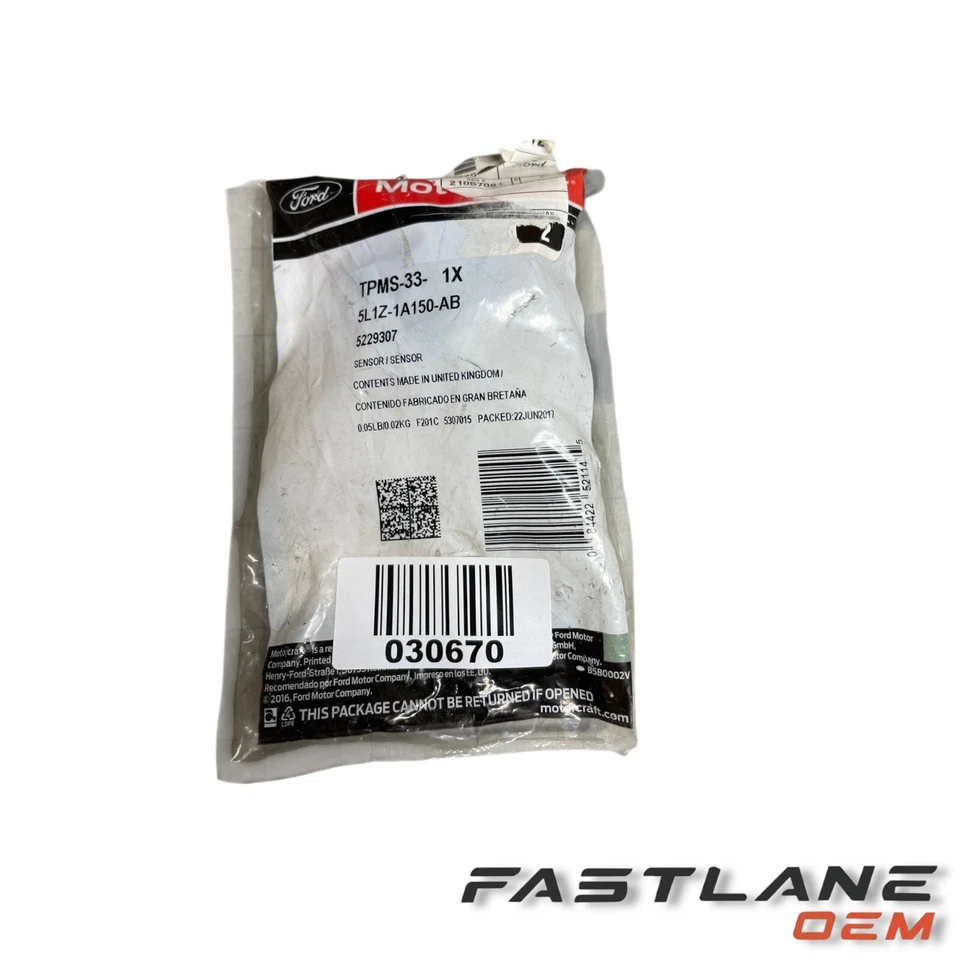 Sensor Ford Expedition TPMS 2005-2006 nuevo OEM 5L1Z-1A150-AB Foto 3 de 4