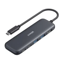 Anker 332 (A8355011) USB-C 5-In-1 4K HDMI 85W Hub Adapter - Black