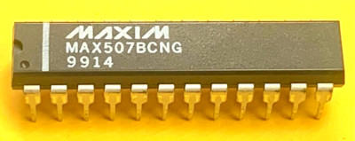 QTY 5 NEW MAXIM MAX507BCNG 12-BIT VOLTAGE OUTPUT DAC + FREE SHIPPING FROM USA