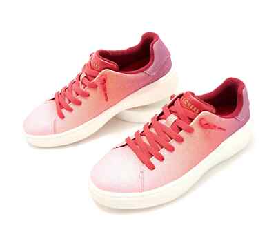 Skechers Court Break Enchanted Glitz Sneakers Women's 8M Red Multi Ombre