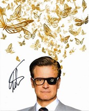 Colin Firth Kingsman Autographed Signed 8x10 Photo COA EF127