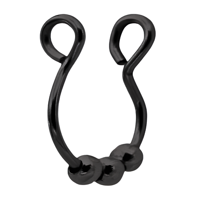 Anello Finto Per Setto Nasale In Argento / Gioielli - Foto 9