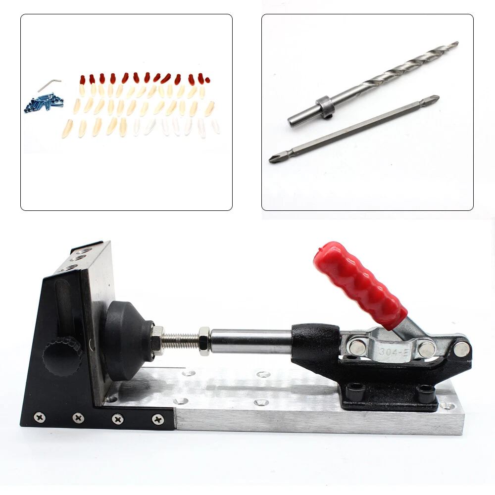 How to use drill master pocket hole jig deals