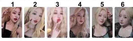 G)I-DLE GIDLE 5TH MINI ALBUM I LOVE STANDARD VER PHOTOCARD