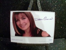 Debbie Greenwood Pre-Print QVC Original Cast Card . Tv Actress Model Presenter
