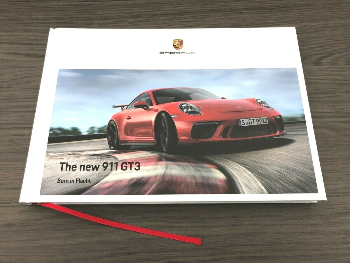2018-2019 Porsche 911 991 GT3 Touring Official Hardcover Brochure