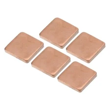 Heatsink Copper Sheet Shim 2.5mm Thickness 15 x 15mm Pad with Thermal Conduct...