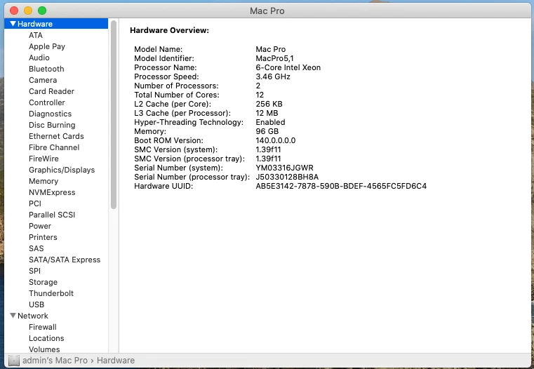 Apple Mac Pro 5,1 2010 3.46GHz 12-Core 128GB RAM 9TB Storage+480GB SSD Nvidia 4K - Image 4 of 4