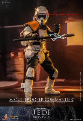 Hot Toys 1/6 Vgm53 Scout Trooper Commander Star Wars Jedi