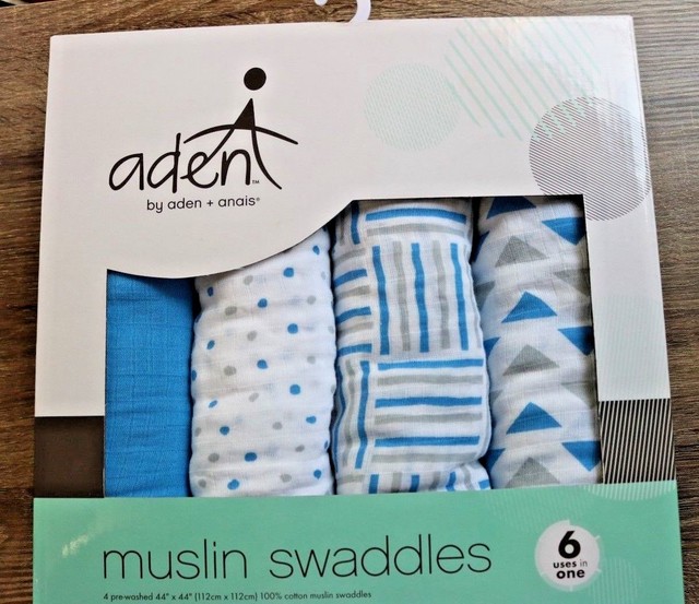 aden muslin swaddles