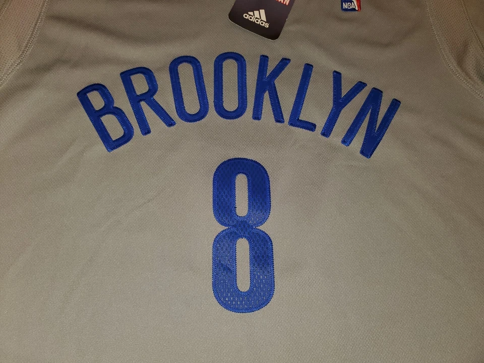 Nueva camiseta 2013 Adidas Deron Williams Brooklyn Nets Pride para hombre NBA Swingman Team Foto 3 de 4