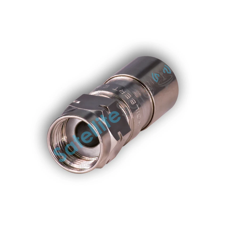 Corning EFC F Male Coaxial RG6 Compression Connectors GF-EFC-6 100-Pack - Image 2 of 4