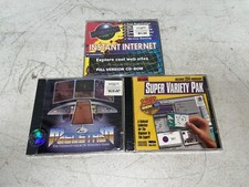 Lot of 3 251 PC CD-ROM Games Programs for Windows 90s Software INSTANT INTERNET