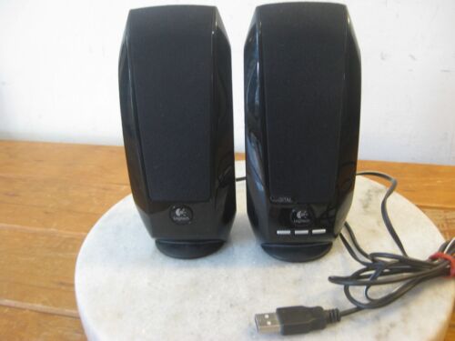 Logitech Z105 USB Digital Audio Powered Computer Laptop Speakers - TESTED - Picture 2 of 8