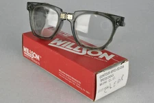 Vintage Willson Contour Spec Clear Folding Safety Glasses w/ Side Shields NOS