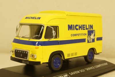 Modèle Réduit 1/43 Saviem SG2 Michelin Service Compétition - Ixo/Altaya - Occasion En Excellent état