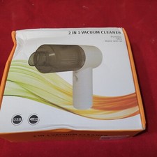 Handheld USBrechargeable, Small Vacuum With Nozzle and Brush For Small Tight Job