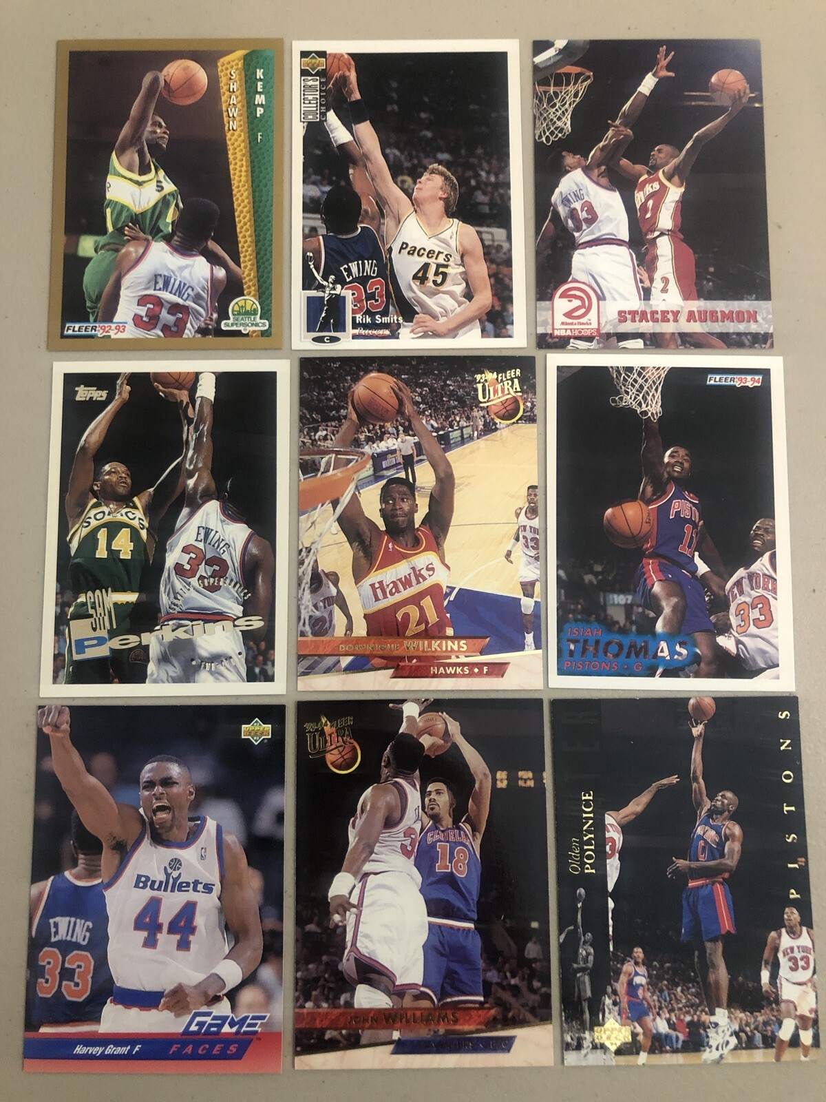 HOF Patrick Ewing 🏀 Knicks Cameo Basketball Cards 🏀 9 Card Lot 🏀 0273 |  eBay