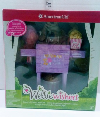 american girl cotton candy cart