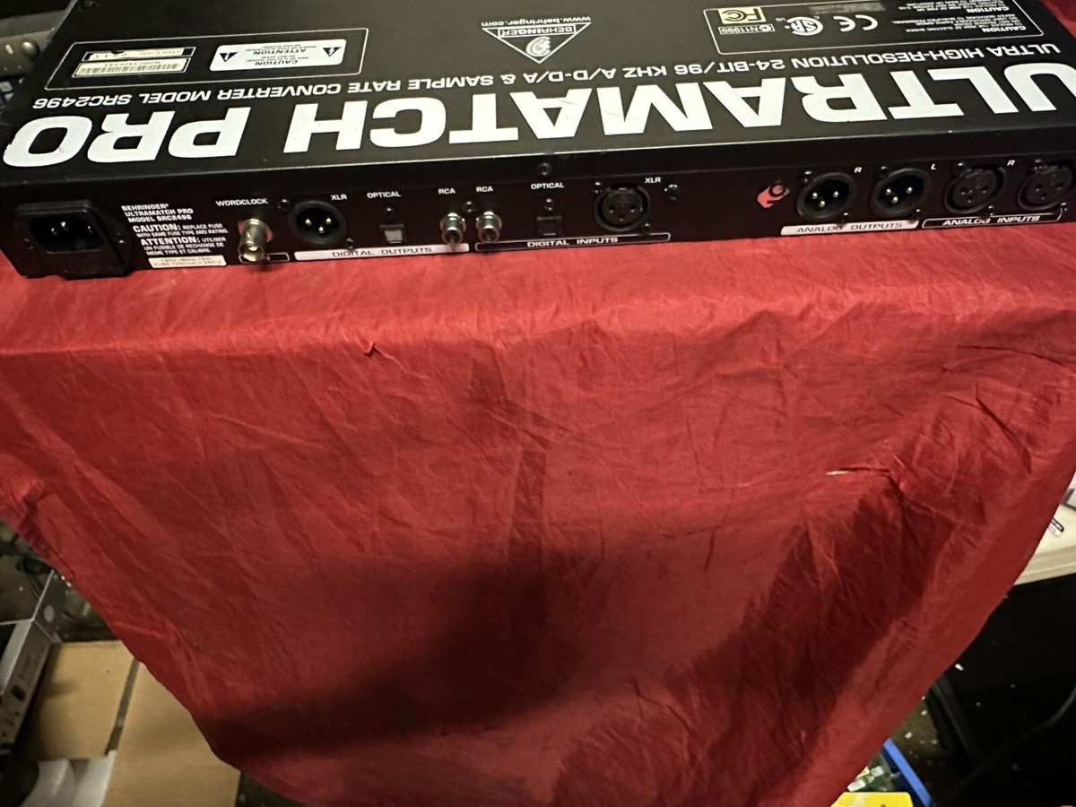 BEHRINGER SRC2496 Ultramatch Pro ※手渡し限定 Behringer Ultramatch Pro SRC2496 | Sweetwater