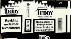 Vintage Collection - Norway 🇳🇴 - 80s - TEDDY - Empty