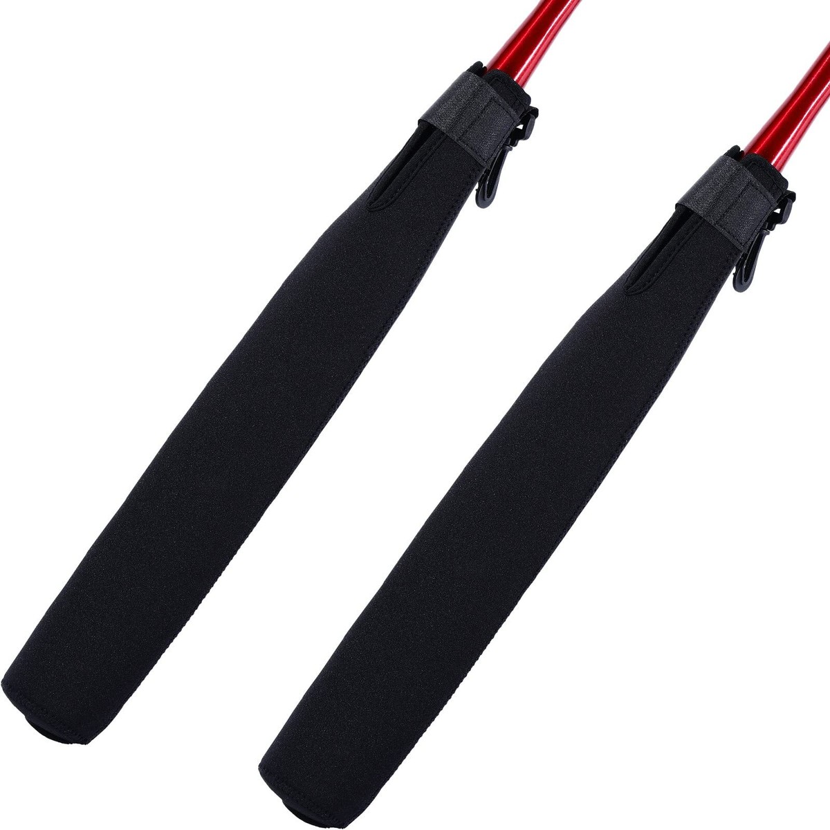 Lot De 2 Manchons De Protection Pour Batte De Baseball/softball - Néoprène Noir