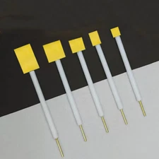 0.1-0.2mm Gold Au Electrode Holder Purity 99.99% Gold Sheet Plate Electrode