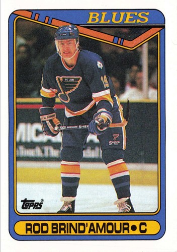 1990 Topps Rod Brind'Amour #332 card