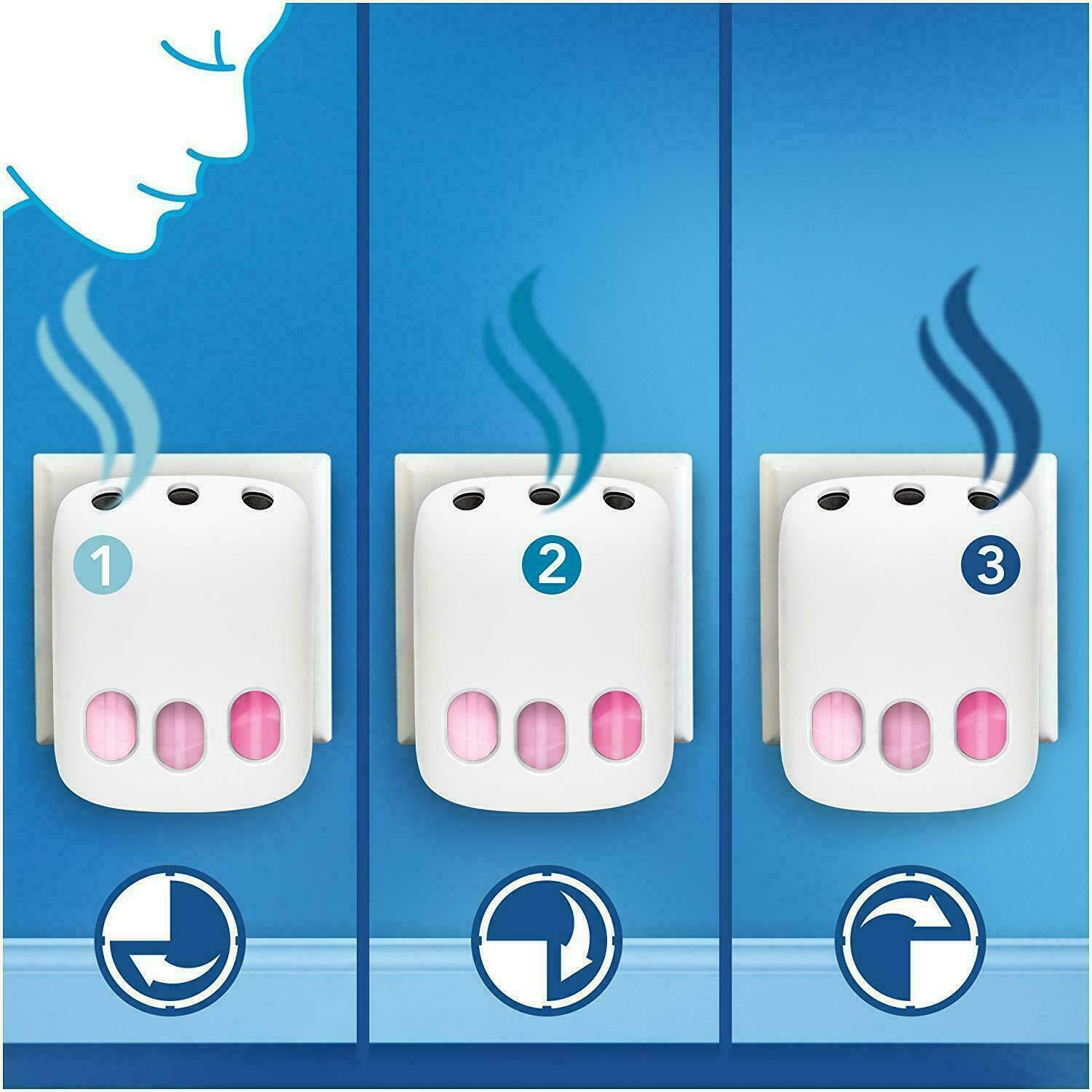 2 x Ambi Pur 3Volution Air Freshener PlugIn Diffuser Refills 20ml