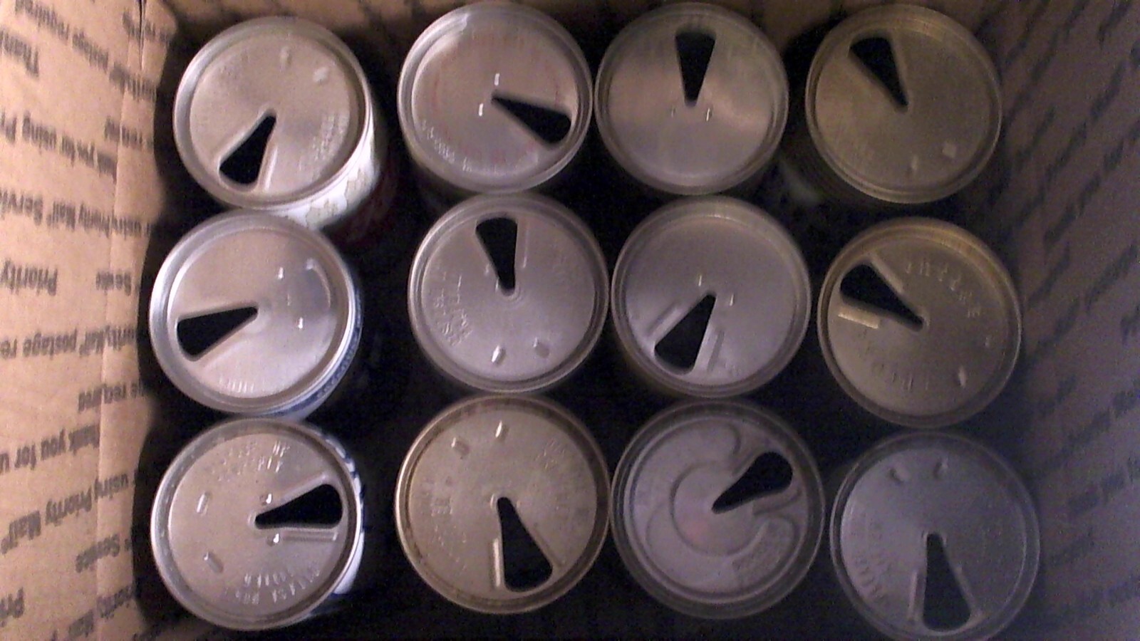 Lot Of 12 Vintage Beer Cans. Various Makes. Empty. eBay