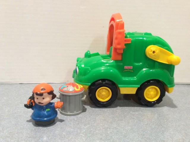 little people garbage truck