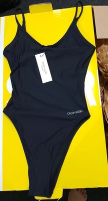 calvin klein cheeky scooped one piece