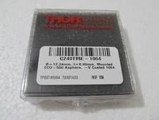 Thorlabs f=8.00mm, 0.50NA, Mounted Geltech Aspheric Lens, AR: 1064 nm, C240TME