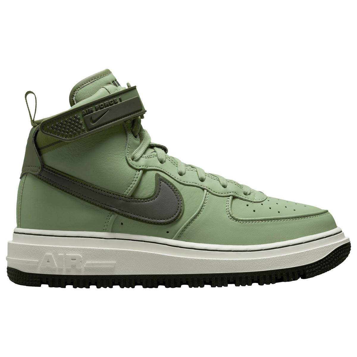 Nike Air Force 1 Boots Olive Green Black White DA0418-300 Men'