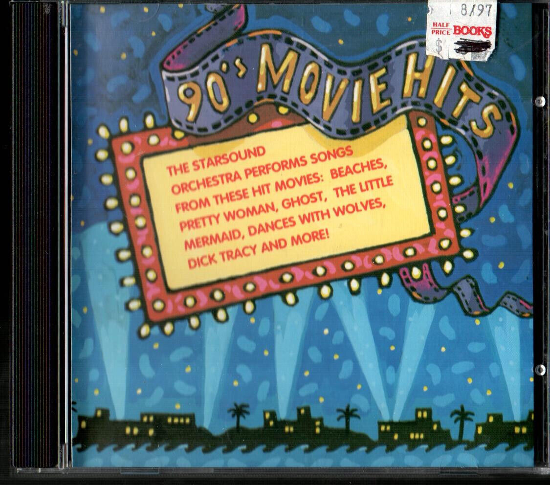 90s Movie Hits Album CD