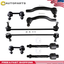 Front Tie Rod Ends Sway Bars For Suspension Kit 2012-2015 ACURA ILX HONDA CIVIC