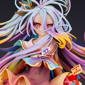 Anime No Game No Life Shiro Action Figures 28CM PVC Statue Model Gifts Toy Boxed