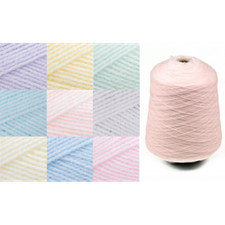 James C Brett Baby 4 Ply Yarn 500g Cone Knitting Yarn Craft 100% Acrylic Wool