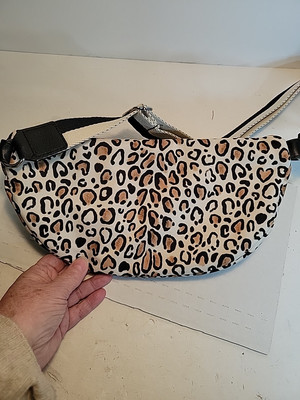 LOVE Brighton Wild Cat Belt Bag Womens Brown White Leopard Animal Print Brighton Wild Cat Belt Bag Leopard Print Fanny Pack New MSRP  main image 3