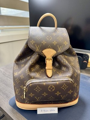 LOUIS VUITTON Montsouris PM Backpack M11198 Monogram Canvas