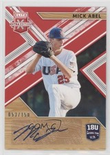 2019 Elite Extra Edition 18U National Team Signatures Red Mick Abel Auto 0l1s