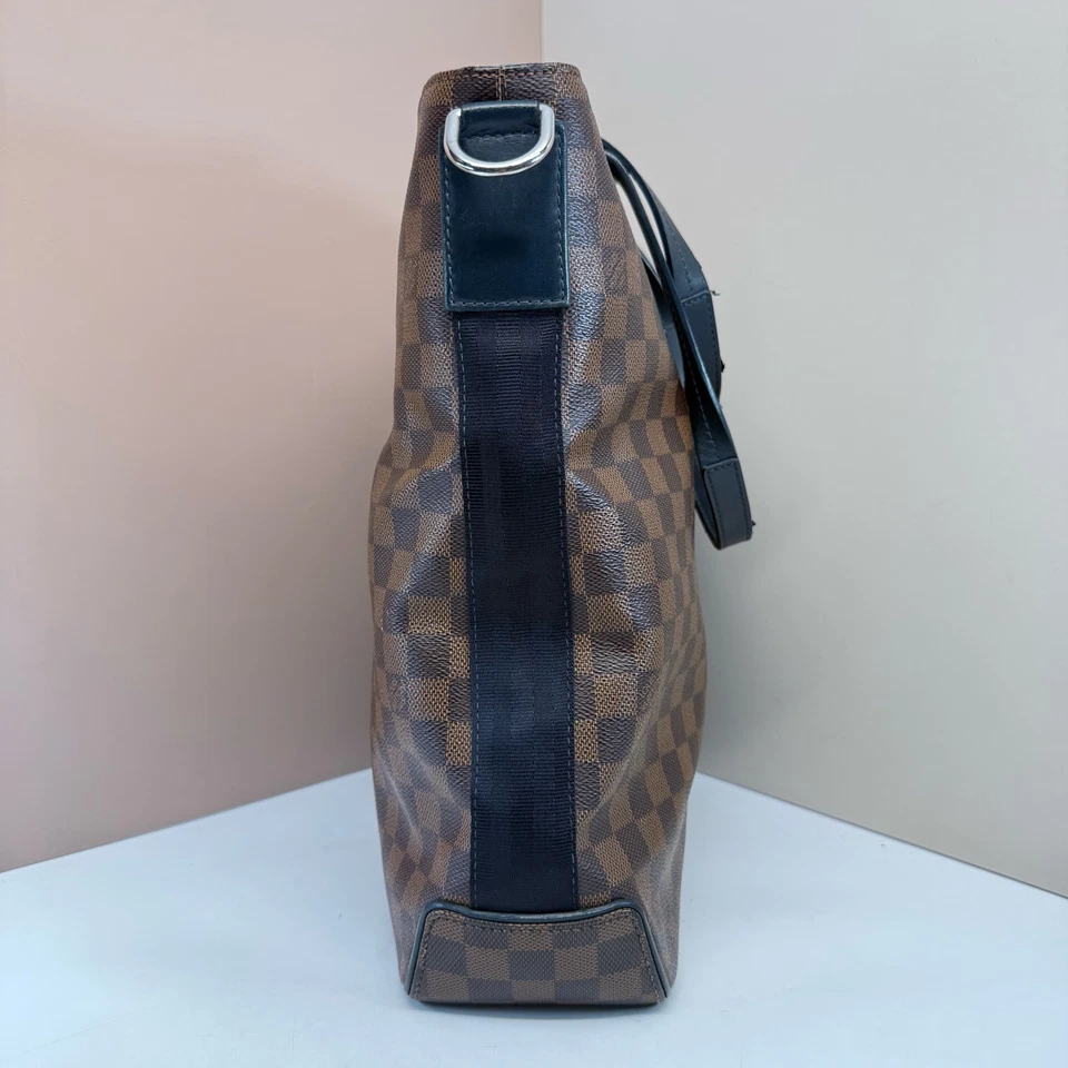 Bolsa tote Louis Vuitton Damier Plane maleta de couro (alça de ombro faltando) - Imagem 3 de 4