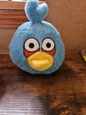 Angry Birds 6 In Blue Jay Plush Stuffed Animal Commonwealth Toy  Novelty 2010